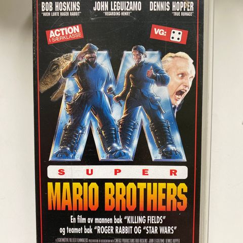Super Mario Brothers VHS