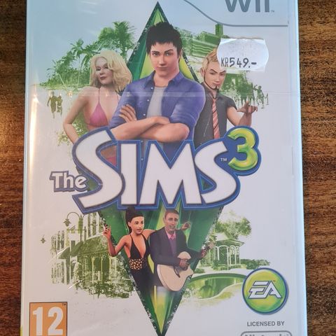 Sims3 til Nintendo Wii, uåpnet!