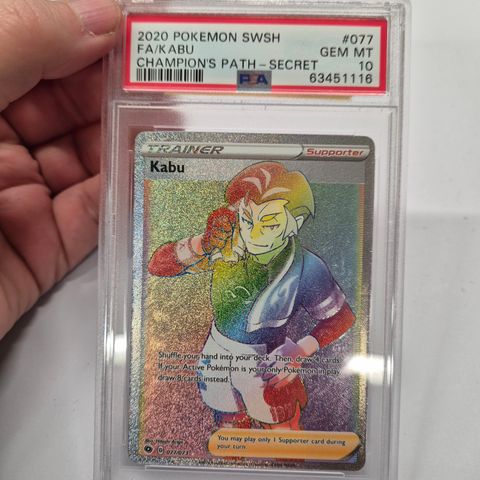 Kabu 077/073 PSA 10