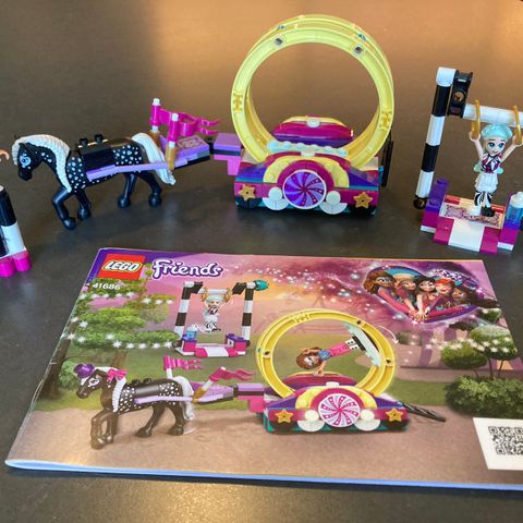 lego Friends sirkus - komplett sett