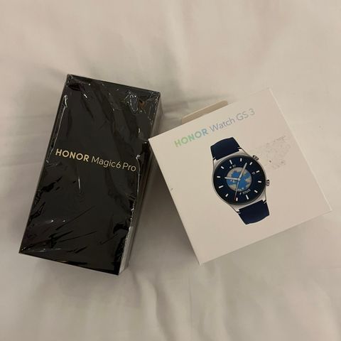 Ny Honor magic 6 Pro og honor Watch Gs 3. Honor choice  Earbuds x5 pro