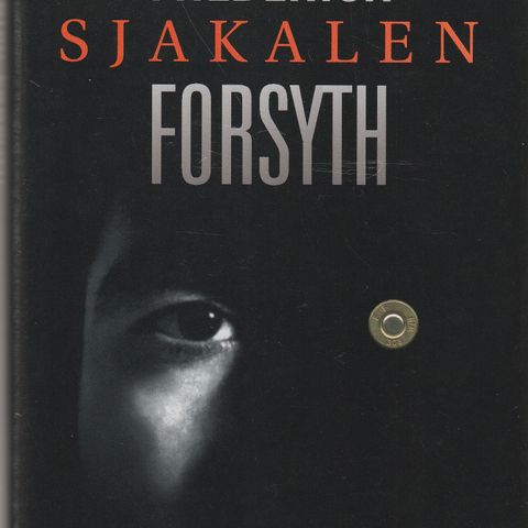 Frederick Forsyth  Sjakalen 1995 Cappelens Bokklubb Innb.m.omsl.    (GM)