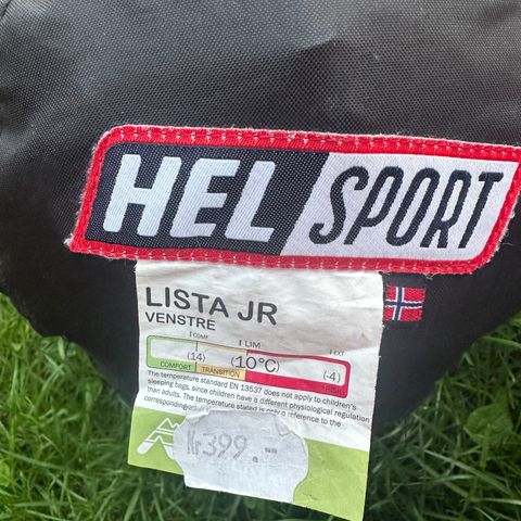 Helsport junior sovepose