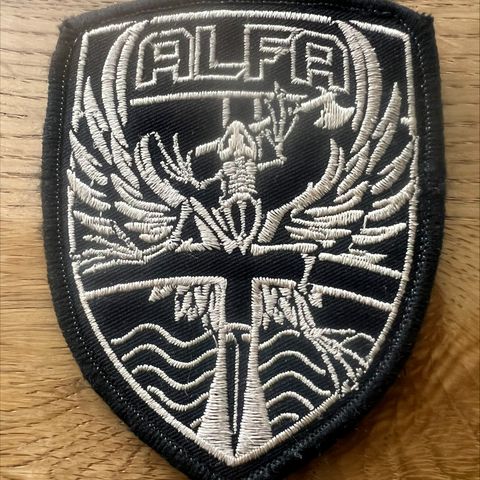 MJK Patch Alfa skvadron/ Marinejegerkommandoen