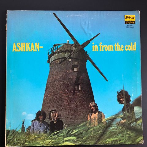 ASHKAN  "In From The Cold"  1969  1st press USA vinyl LP