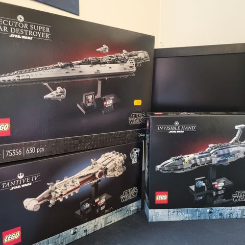 Lego Star Wars 75356, 75376 + 75377