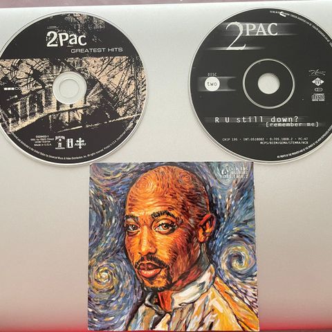 Originale Tupac CD, 2 stk