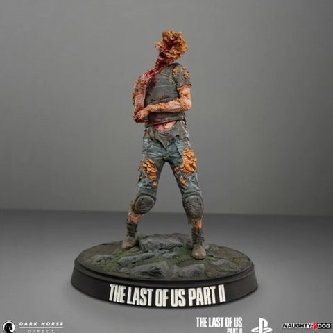 Uåpnet The Last of Us Part 2 PVC Statue Armored Clicker 22 cm