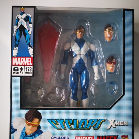 Marvel MAFEX No.173 Cyclops (Comic Variant Suit)