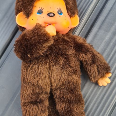 Monchichi vintage bamse