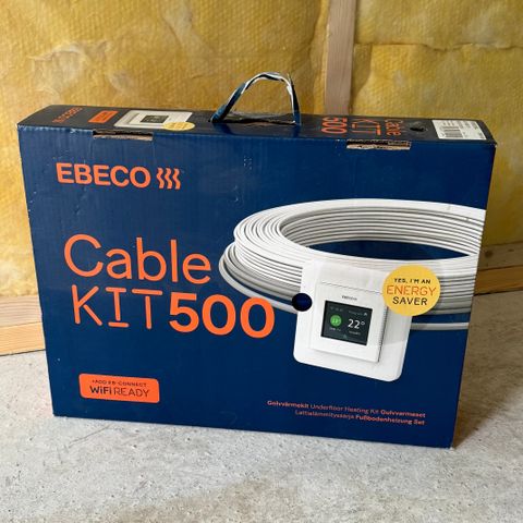 Cable kit 500 varmekabel til salgs