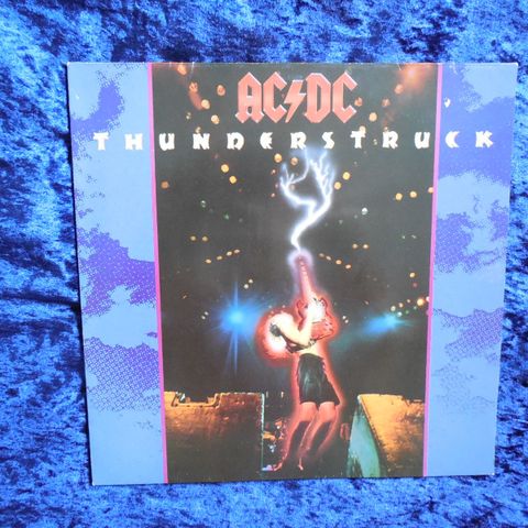 AC/DC - THUNDERSTRUCK - MAXI FRA RAZOR'S EDGE + WHO MADE WHO - JOHNNYROCK