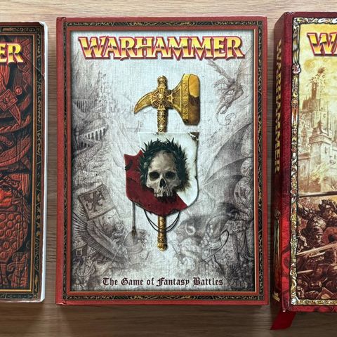 Warhammer fantasy regelbøker