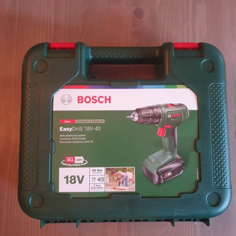Bosch easydrill 18v-40
