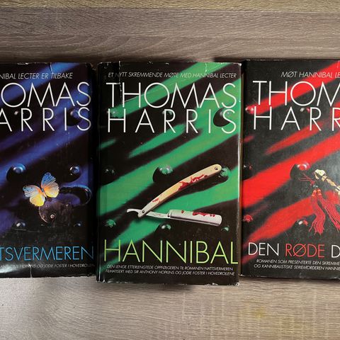 Hannibal Lecter-trilogien: Nattsvermeren, Den Røde Drage og Hannibal