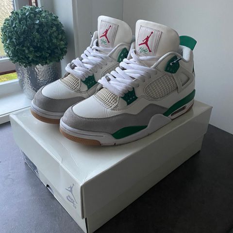 Jordan 4 SB Pine Green