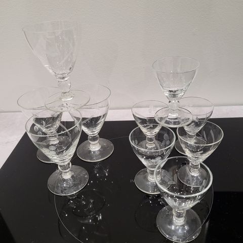 drammeglass - Brit - Hadeland 10 glass