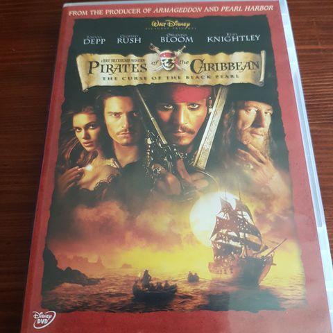 Pirates of the Caribbean The curse of the black pearl