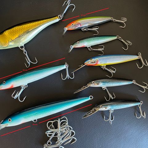 Rapala wobblere