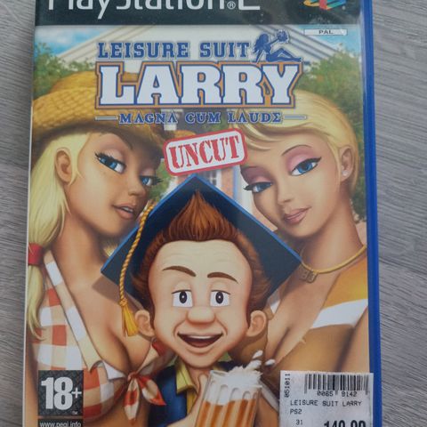 Leisure Suit Larry Magna Cum Laude Uncut til Playstation 2