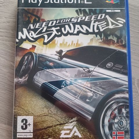 Need For Speed Most Wanted til Playstation 2