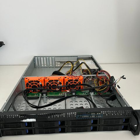 2U rack server kabinett