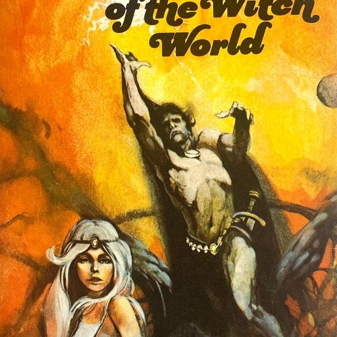 Andre Norton: Sorceress of the Witch World.  Science Fiction. Engelsk. Paperback