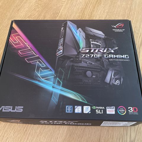 ASUS ROG Swift Z270F + i7-7700K