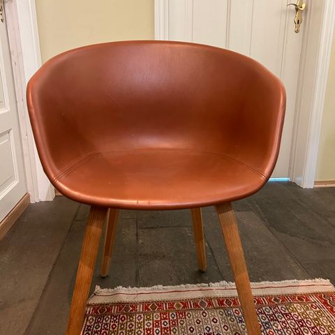 Hay, About a Chair(AAC), in Cognac Leather(4 stoler)