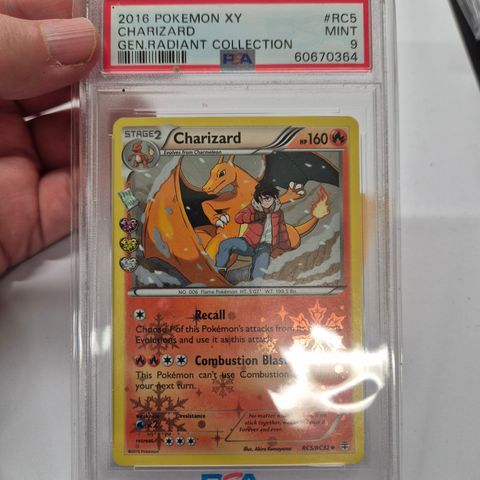 Charizard RC5 PSA 9