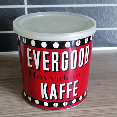 Vintage Evergood Kaffeboks