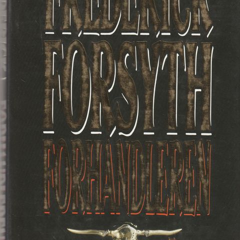 Frederick Forsyth Forhandleren 1989 Gyldendal Innb.m.omsl.    (GM)