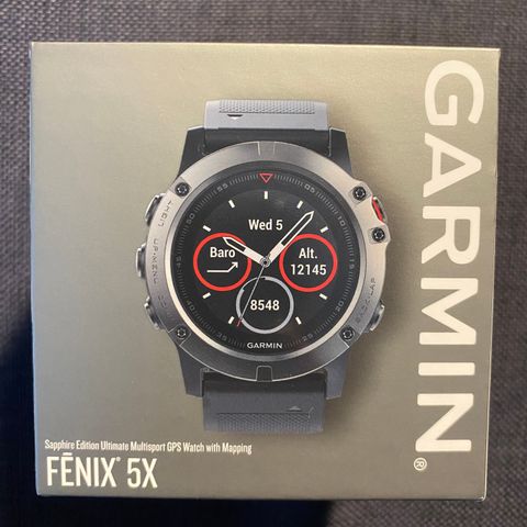 Garmin Fenix 5X