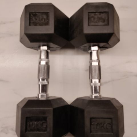 Dumbbells  2 x 10kg