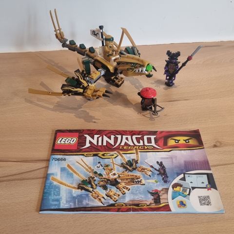 Lego Ninjago 70666 Den gylne dragen