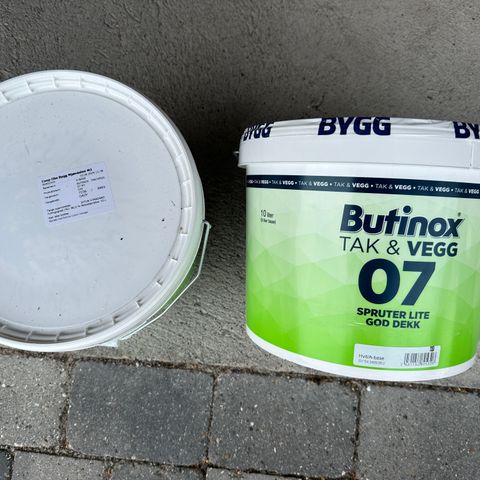 Innendørs maling, Butinox - takk vegg (ca. 15 liter)