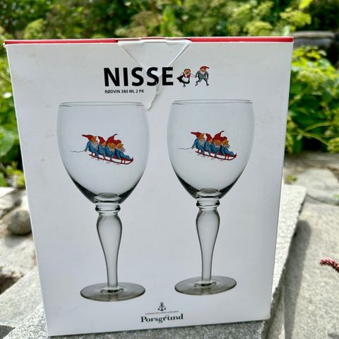 Porsgrunn Nisse glass