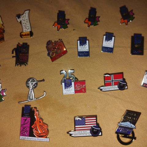 Lillehammer OL 1994 pins