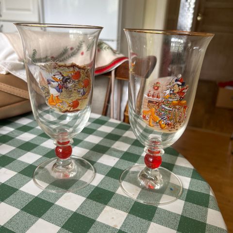 Disney jul glass