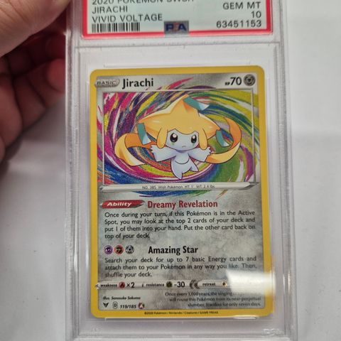 Jirachi 119/185 PSA 10