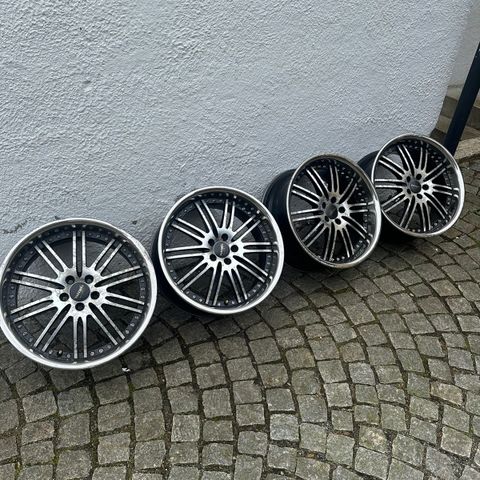 4 stk 8X18 5X100 ET38 felger selges