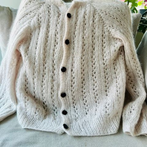 Vaffel cardigan - Knitting For Olive