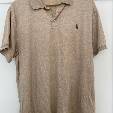 Polo Ralph Lauren pique skjorte custom fit XL