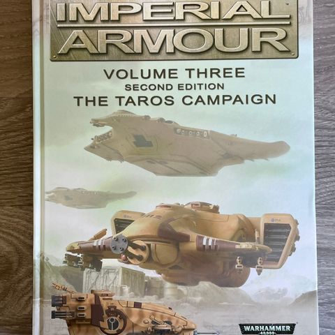 Warhammer 40k - Imperial Armour, volume 3; The Taros Campaign