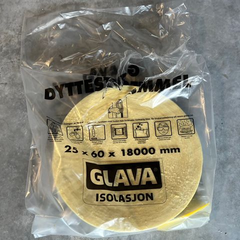 Glava dyttestrimmel isolasjon