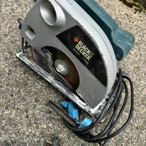 Black & Decker sirkelsag KS855