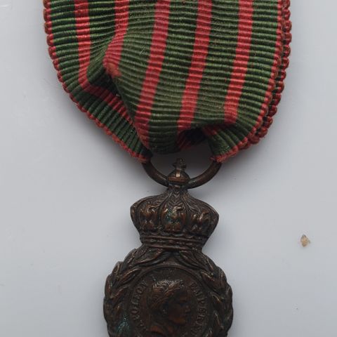 1821. Æresmedalje fra Napoleonstid.