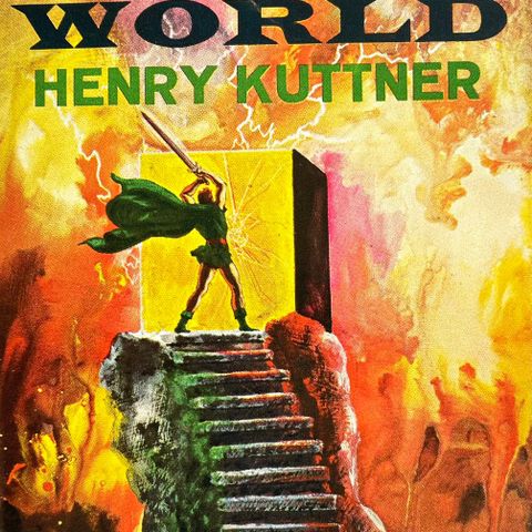 Henry Kuttner: «The Dark World» Science Fiction. Engelsk. Paperback