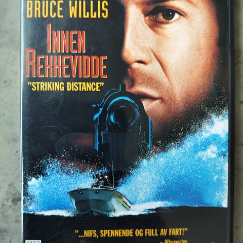 Innen Rekkevidde ( DVD) Bruce Willis - 1993