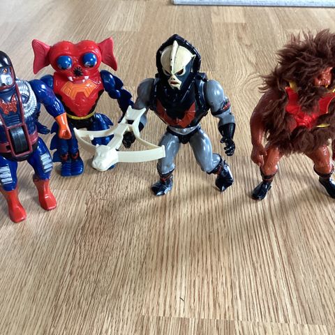 He-Man figurer , Hordak og vennene hans , gratis frakt , vintage , MOTU